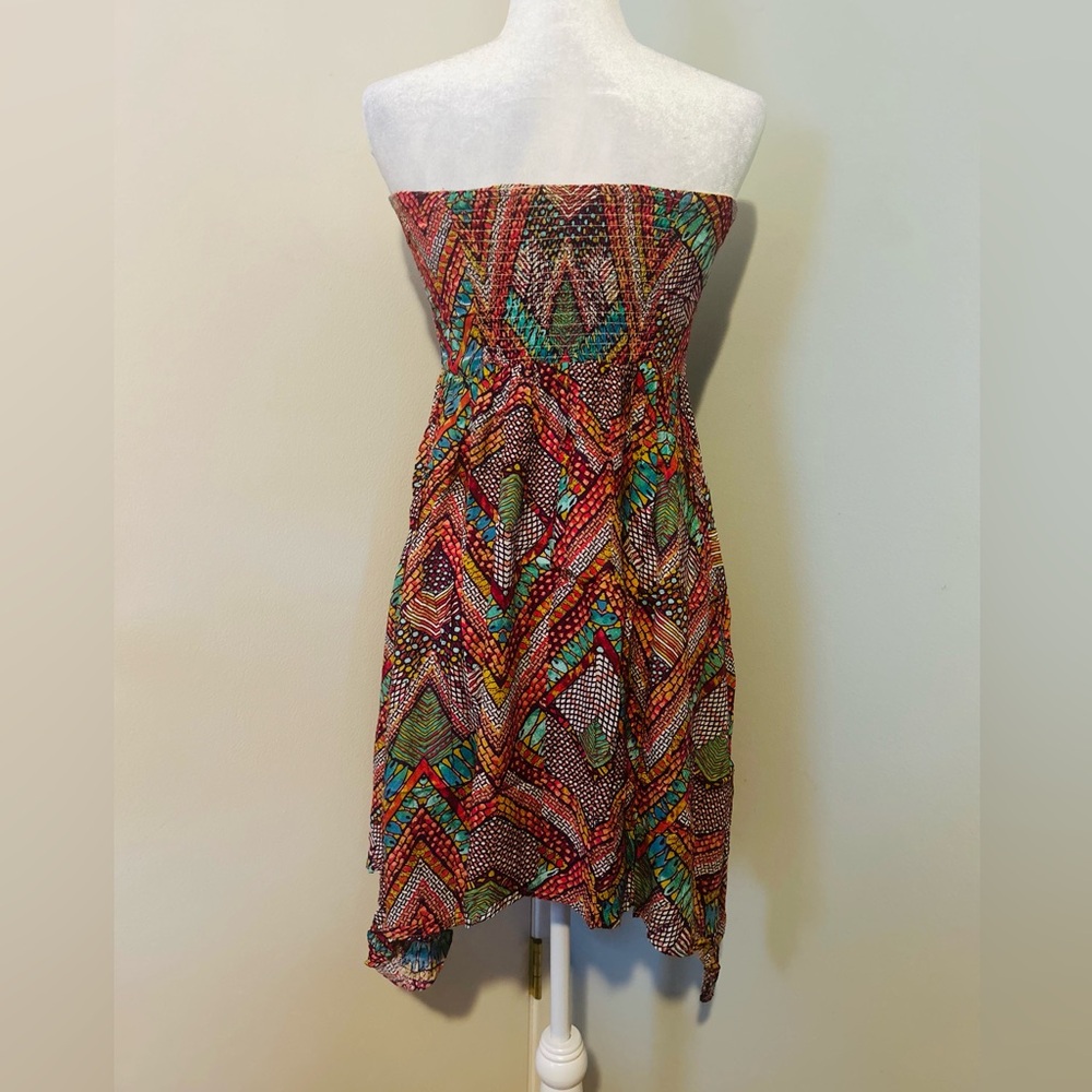 American Rag  Flamingo Color Women's Strapless Dress, Size Medium - Picture 11 of 12